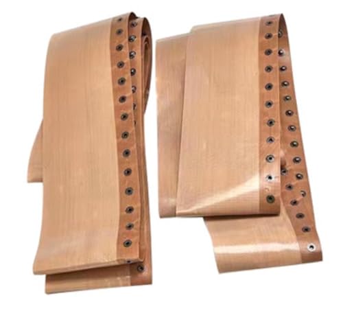 Cinta transportadora de TPFE marrón para embalaje de papel resistente a altas temperaturas 3