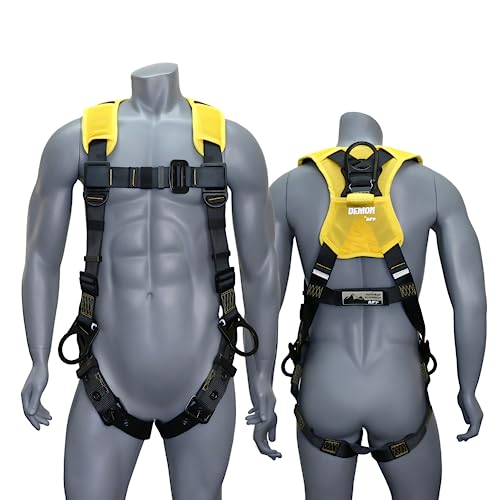 AFP Demon Fall Protection Comfortable Safety Harness (OSHA/ANSI PPE)
