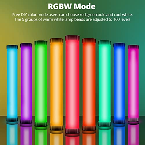 Lumière tubulaire RVB A2 AMBITFUL K2 kit de 2 lampes LED CCT - 2