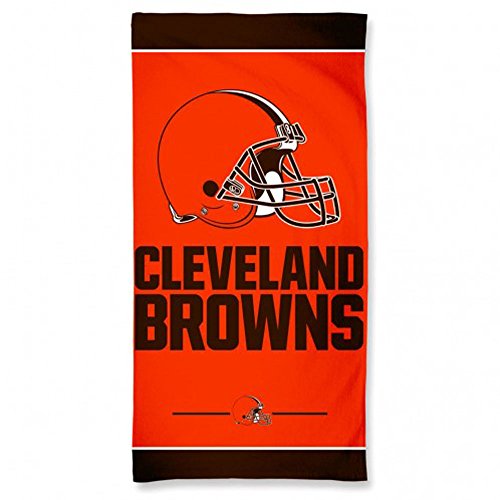 Cleveland Browns serviette de plage NFL WinCraft grand drap de bain sport