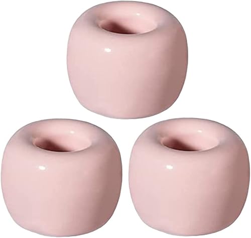 Miniatura 1 de 3 piezas Mini Cerámica Hecho a Mano Pareja Cepillo De Dientes Soporte Soporte De Cepillo De Dientes Solo Cerámica Para Baños Encimeras De Vanidad -