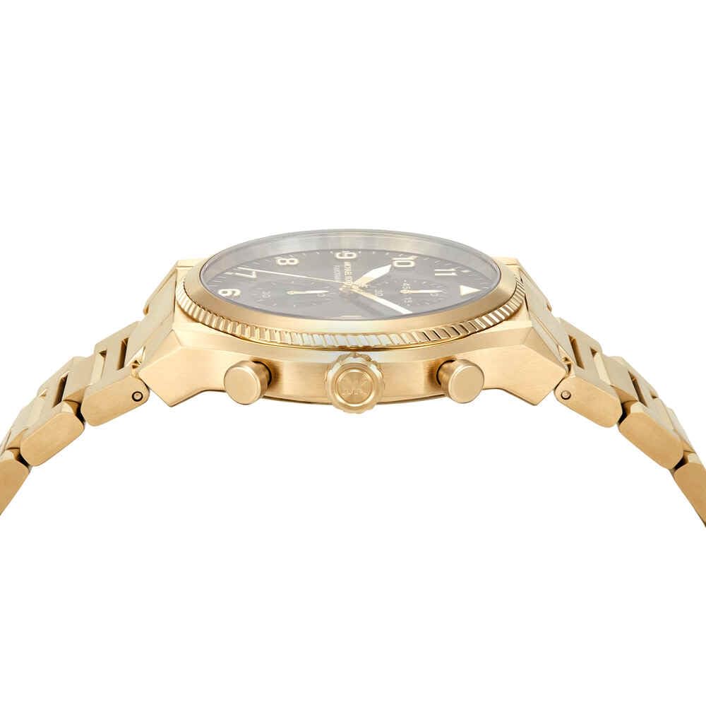Michael Kors Orologio Panorama da uomo, movimento al quarzo multifunzione da 44 mm con cinturino in acciaio inossidabile