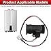30010537A Flow Sensor for Navien Tankless Water Heater, Water Flow Sensor for Navien Water Heater Parts, Replacement for Navien 30011024H Flow Sensor
