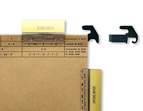 ELBA Fiches Anthracite lot de 100 pour organisation bureau et classement