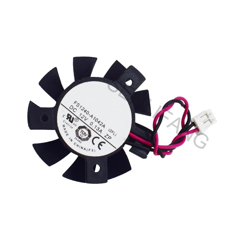 New Display Card Cooling Fan FS1240-A1042A Diameter 37MM DC12V 0.13A 2Lines