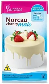 Chantilly Norcau Chanty Mais Leite Condensado 1l Puratos