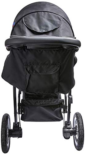 Carrinho de Bebe Triciclo, Prime Baby, Preto