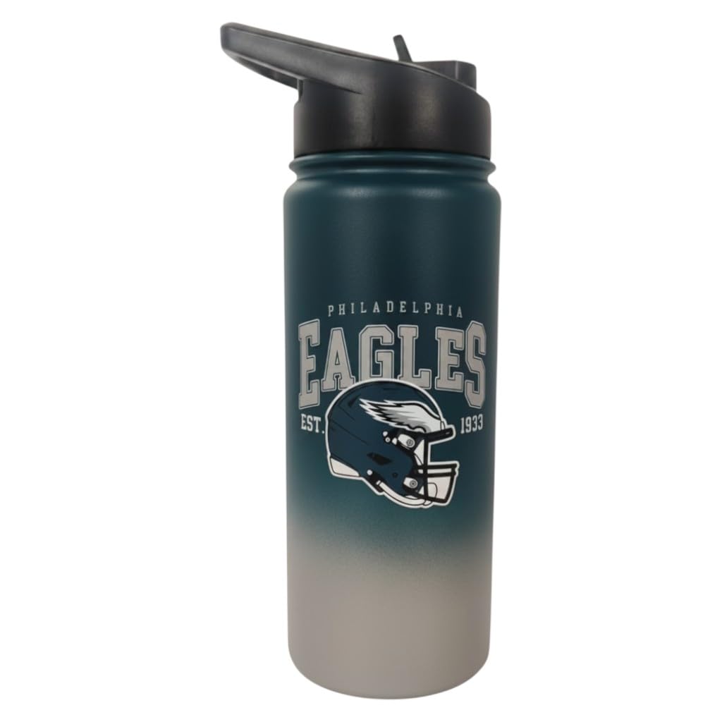 Proformance Home NFL Philadelphia Eagles ProFlip Vintage Arch 20oz Stainless Steel Water Bottle โ image 1
