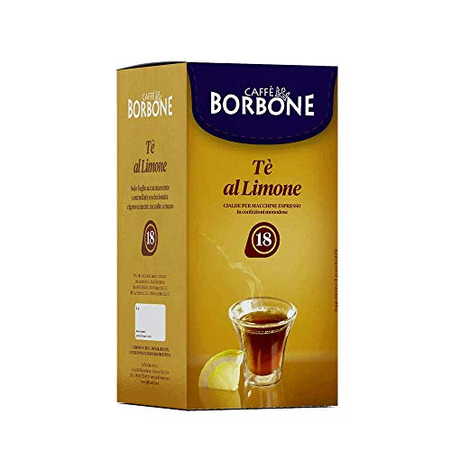 Caffè Borbone Tè al Limone Cialde da 72 capsule Compatibili con cialde ESE 44 mm