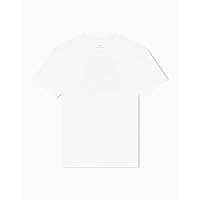 Armani Exchange Maglietta a Maniche Corte da Uomo, con Logo Rotondo