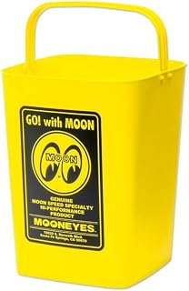 MOONEYES Moon Eyes 垃圾箱 垃圾桶 黄色 10L [MG983YE]