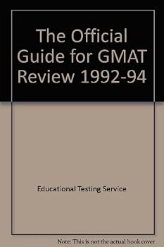 Offical Guide for GMAT Review 1992 to 1993