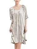 STHLCREN Women's Nightgown – Striped...