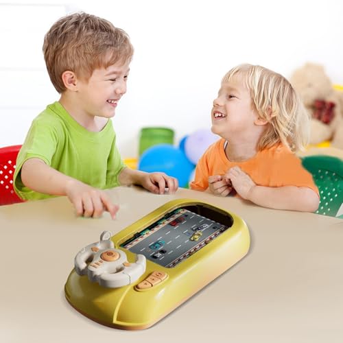 Volant de simulation pour enfants de 43 cm jeu éducatif avec commande de course - 3