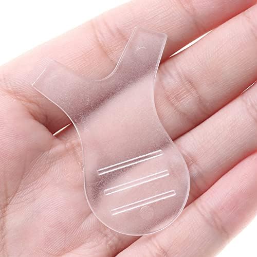 30 Pieces Y Lash Lift Tool Y Shape Eyelash Brush Comb Lash Perm Lift Brush Silicone Grafting Eyelash Lift Brush for Eyelash Extension Makeup Tool (Clear Color)