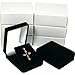 6 Necklace Pendant Gift Boxes Jewelry Displays Black