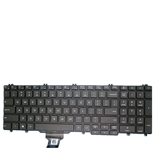 Clavier Dell Latitude 5521 US Noir pour réparer vos touches bloquées