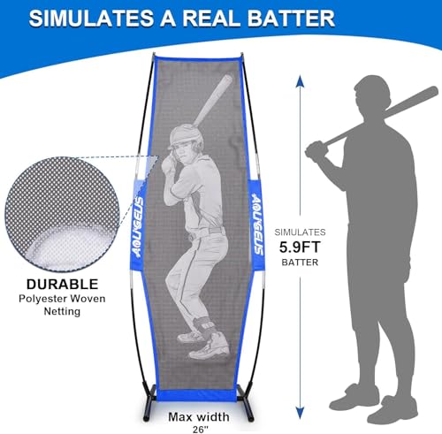 Mannequin de batte de baseball et softball cible de lancer pour la précision