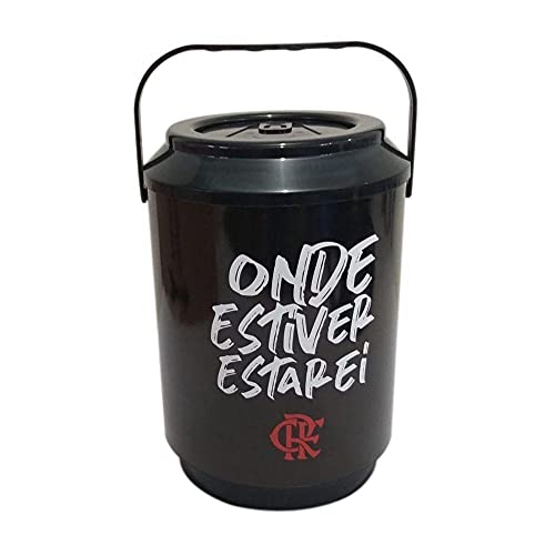 Cooler Flamengo Para 10 Latas Onde Estiver Estarei UN