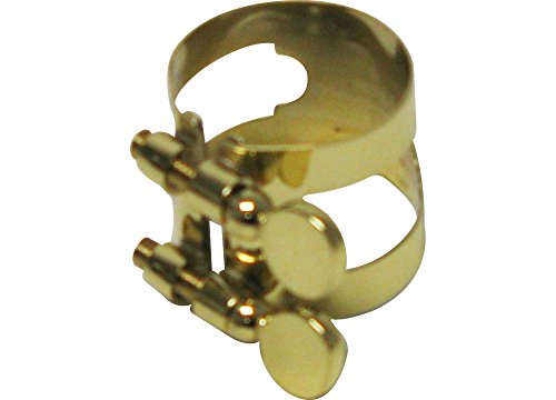 Bonade 2254G Alto Saxophone Ligature - Lacquered