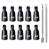 nagellackentferner mit aceton müller ❤ Kutikula-Drücker aus Edelstahl: Die Nagellackentferner-Kits Scraper Pusher aus hochwertigem Edelstahl, langlebig und rostfrei, helfen beim sanften und einfachen Entfernen von Gel-Nagellack. Verletze deine Nägel nicht.