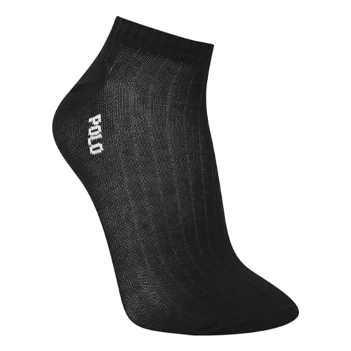 Kit 12 Meias Soquete Algodão e cano médio Polo London Club Masculina