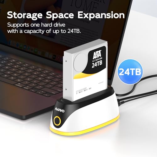 Docking Station MAIWO para HDD SSD SATA 2.5 y 3.5 pulg USB 3.0 miniatura 3