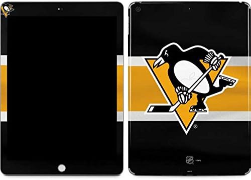 Skinit Decal Tablet Skin Compatible with iPad 9.7in (2018) - Officially Licensed NHL Pittsburgh Penguins Jersey Design