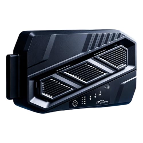Ventilador de Escape para Coche Circulación de Aire 360 Grados Ajustable