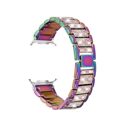 [PLYYQZM] �������L���L���u���X���b�g��,�ɍ��� Sam su ng Watch 8 40 mm 44 mm 8�N���V�b�N46 mm�X�e�����X�o���h,�ɍ��� Galaxy Ultra 47 mm�o���h�p �ɓK�p(Colorful,For Galax