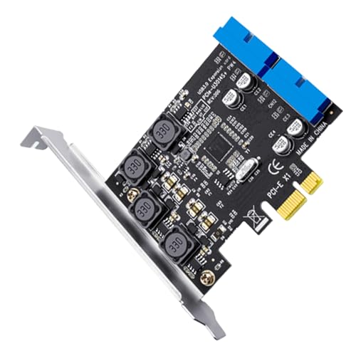 4 Port PCIE A USB3.0 Scheda di Espansione Staffa Adattatore Controller USB Con 0.6m Cavo di Prolunga Per Alimentazione PC