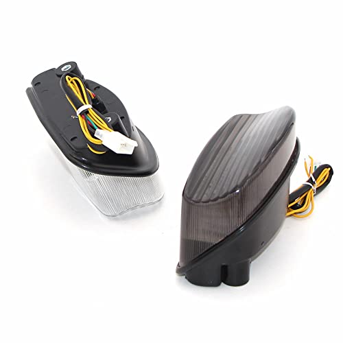 Luz de parada traseira do sinal de volta da motocicleta LED integrada para HONDA CBR1100XX HORNET 25