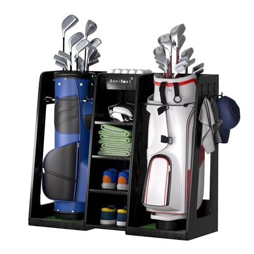 Elegant Cedarwood Golf Bag Organizer