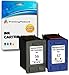 Price comparison product image Printing Pleasure SET of 2 Remanufactured Printer Ink Cartridges for Photosmart 7260 7450 C4180 C4280 Deskjet 5550 450CBi Officejet 5610 4215 | Replacement for 56 (C6656AE) & 57 (C6657AE)