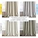 HPD Half Price Drapes Signature Velvet Thermal Blackout Curtains for Living Room 96 Inch Long (1 Panel) Rod Pocket Insulated Blackout Curtains for Bedroom Window Curtains, 50W x 96L, Porcelain White