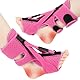 YBFBSJK Plantarfasziitis Nachtschiene Verstellbare Fersenschmerz Nachtschiene Schmerzlinderung bei Fersensporn & Achillessehne Fußbandage für Nacht (Rosa)