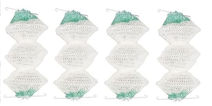 4 Pack White Lantern Mantles Bulk Accordion Shape 95 On Attractive design,Simplicty Fashionable Lantern Accessories,Lights and Lanterns