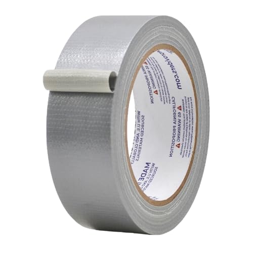 Image of MAT Duct Tape Silver (Gray) Industrial Grade, 1.5 inch x 60 ft. Waterproof, UV Resistant for Crafts, Home Improvement, Repairs, & Projects
