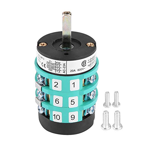 Vorwärts Rückwärts Schalter, 220 V / 380 V Reifenmontiermaschine Motor Vorwärts Rückwärts Schalter Drehteller Pedalschalter(20A (A))