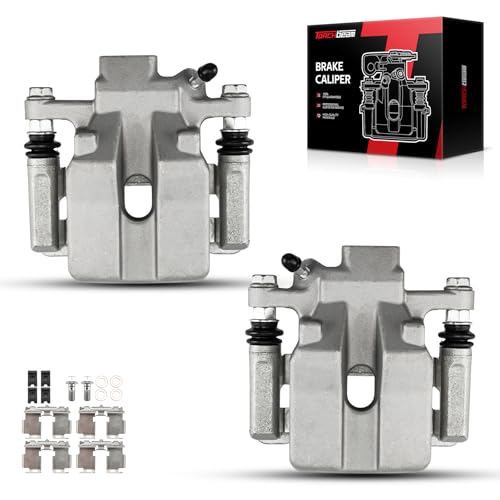 Image of Torchbeam Rear Brake Caliper Left&Right w /Bracket Fit for Camry /ES350 | 19-B3130+19-B3131; Compatible with 2008-2011 Toyota Avalon