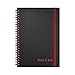 Produktbild Black n Red Spiralbuch Polypropylen 90 g/m² liniert 140 Seiten A5 5 Stück