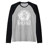 giocatore di golf disco divertente golf disco divertente maglia con maniche raglan