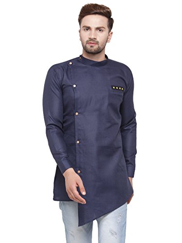Ben Martin Men’s Cotton Angrakha Short Kurta