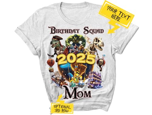 2025 Epic Pirate Adventure Family Superhero Squad, Pirate Crew Matching Tees, Personalized Family Vacation Shirts, Park Adventure Trip Tee. Spring Break Shirt DT349 White2