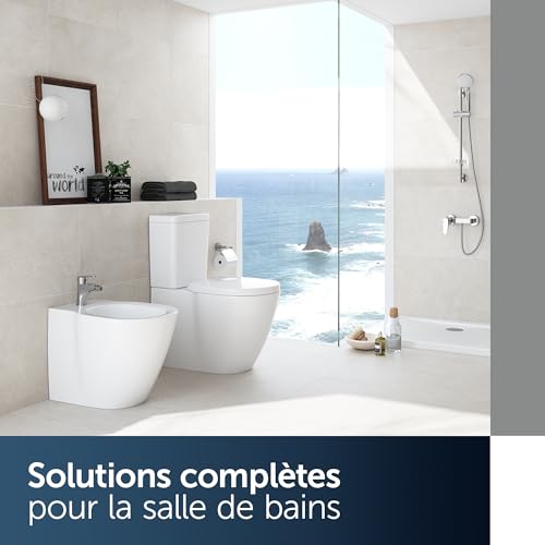 Ideal Standard Connect abattant WC recouvrant, forme en D – Blanc (Alpin) – vue 9