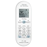 Universal Air Conditioner Remote Control for All Most All Barnds of A/C Toshiba PANASONIC SANYO FUJITSU Conditioning KT-e08 6000 in 1 One Key Series