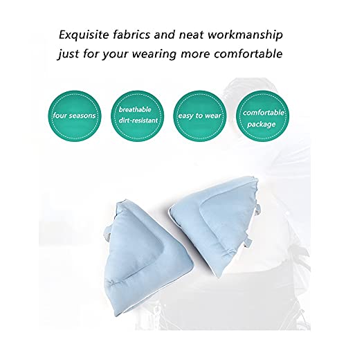 wYmm 1 Paar Licht Zachte Hiel Protector Kussen Ademend Hiel Kussens Pads Enkel Pad Postoperatieve Revalidatie Voetpad… - Image 4