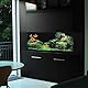 Joyzan Aquarium Poster, Unterwasser Welt Wanddekoration Aufkleber Hintergrund Dekorationen Bilder Photo Rückwand Selbstklebende Wallpaper Dekoratives Meeresboden Wasser Gras PVC Klebstoff Landschaft