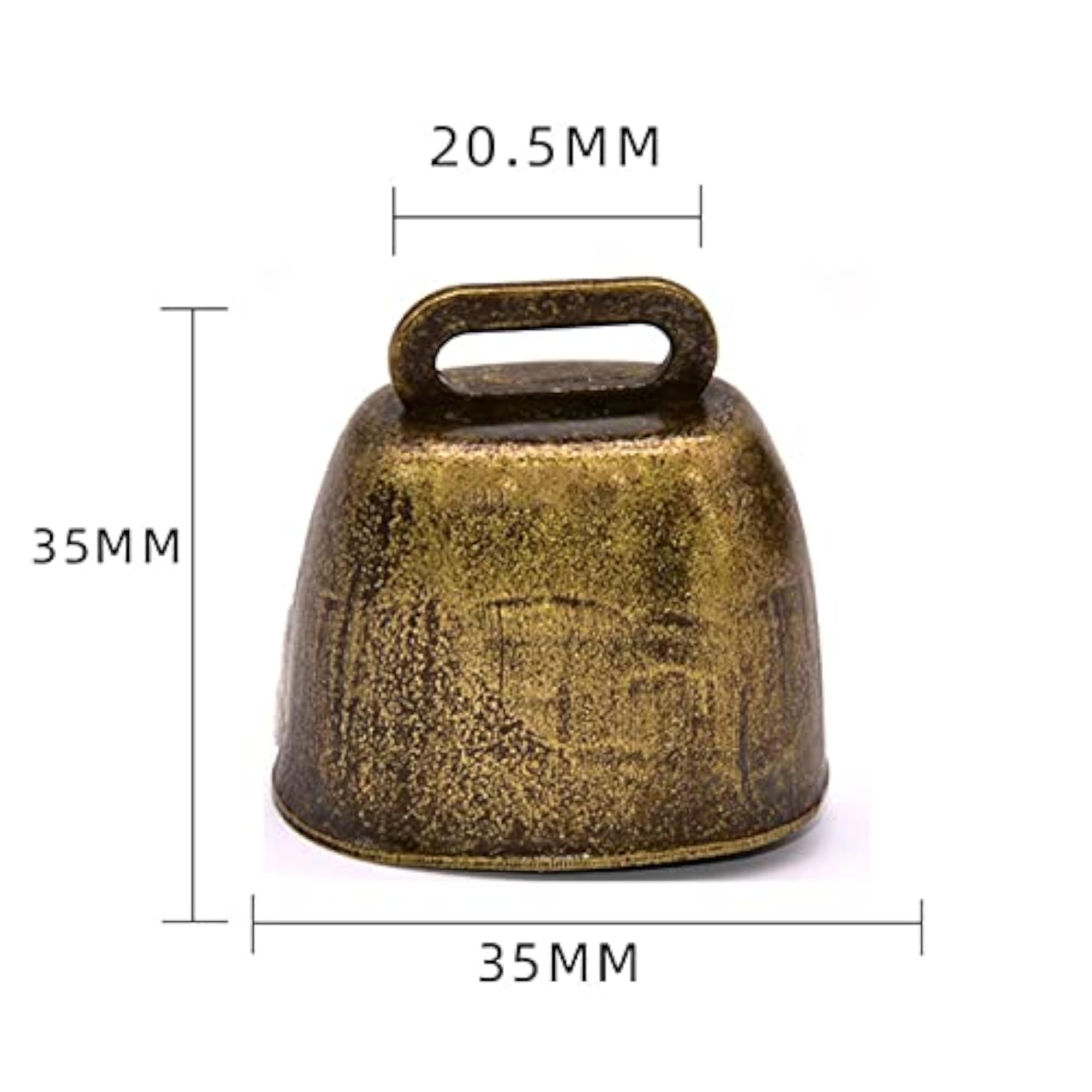 3X Retro Grazing Bell Small Cowbell