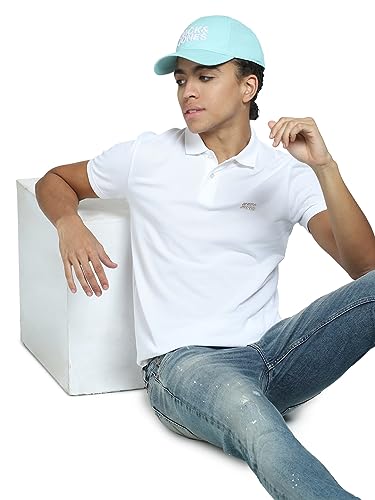 Image of Jack & Jones Men Cotton Slim Fit T-Shirt